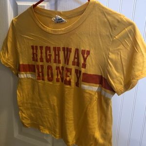 Highway Honey Cropped Tee